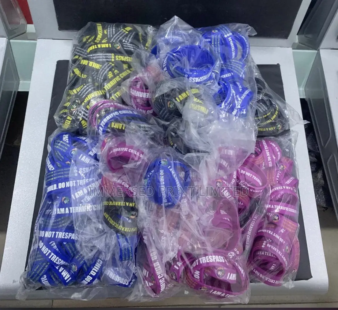 Debossed Silicone Bracelet (Wrist Band)