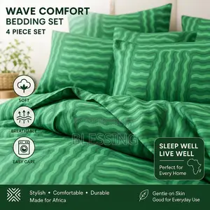 6*6 Lightweight 4 PCS Duvet Cover Set - Multicolor Printed Bedding
