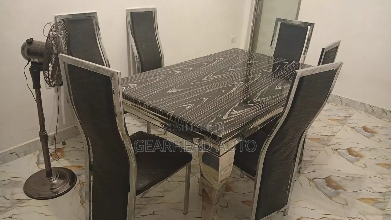Marble Dining Table Set