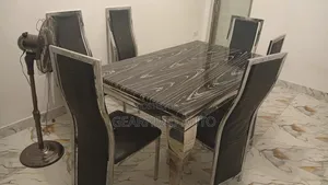 Marble Dining Table Set