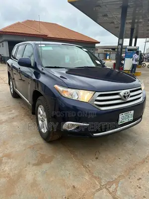 Toyota Highlander Limited 2012 Blue
