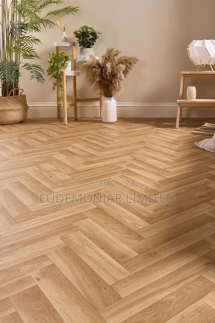 Decorative Vinyl Floor Installation