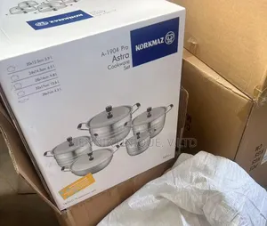 Korkmaz 5pcs Original INDUCTION Stainless 18/10 -304 QUALITY Pot Set