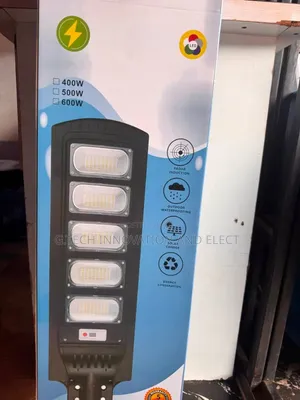 Solar Street Light With Motion Detection