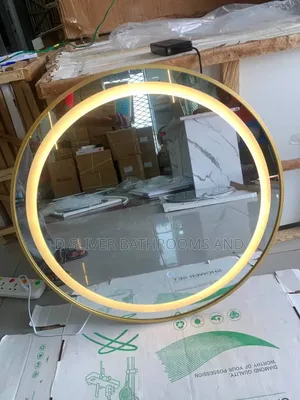 Elegant Gold Frame Wall Mirror