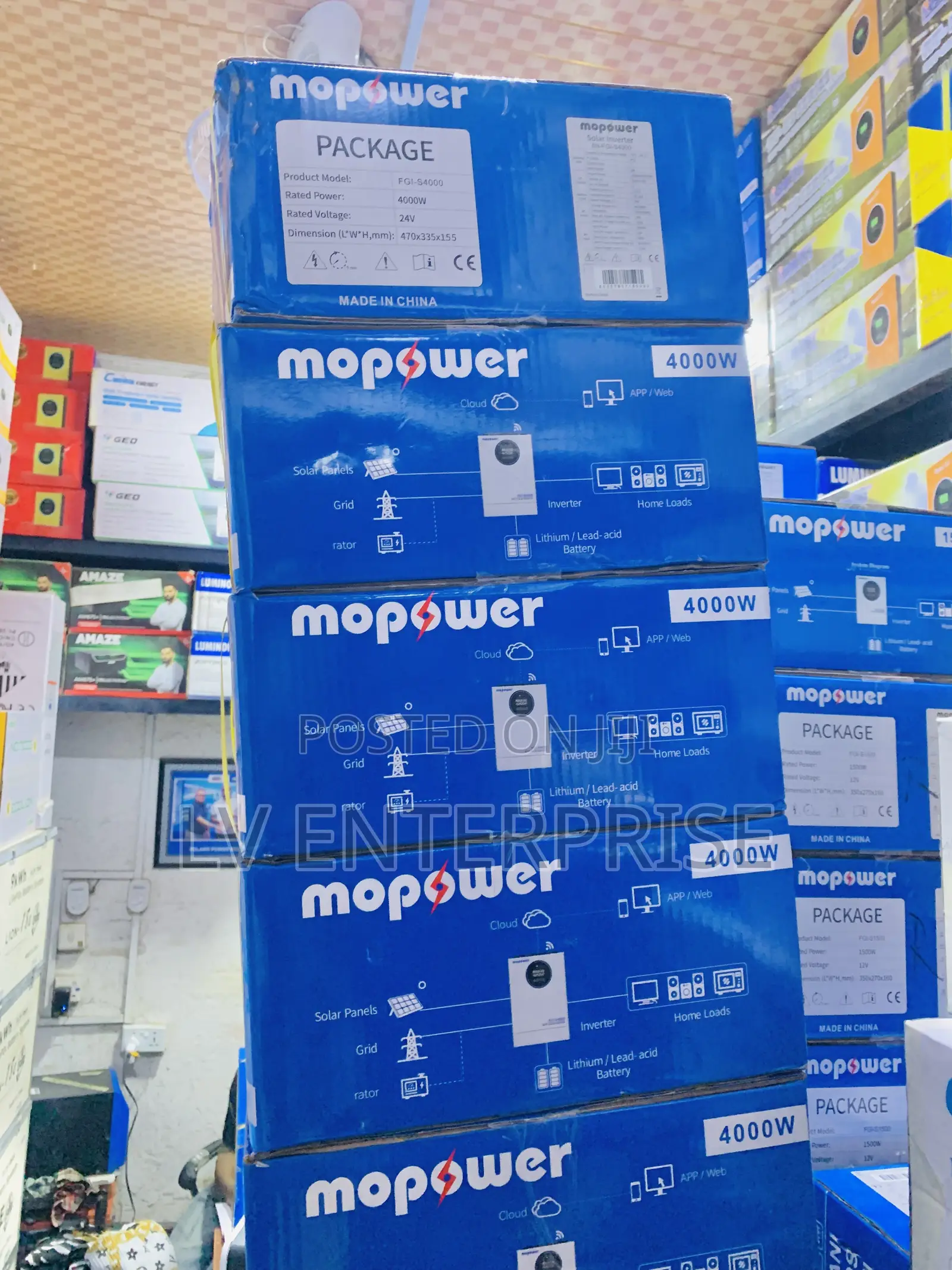 Mopower Inverter 4kva 24v