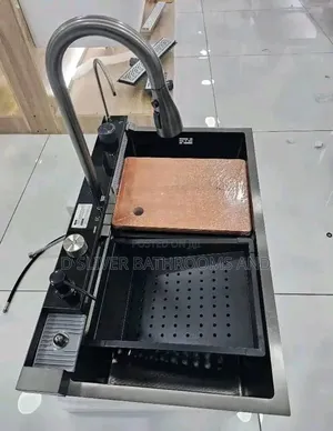 Multi Functional Modern Kitchen Sink With Stylist Faucet