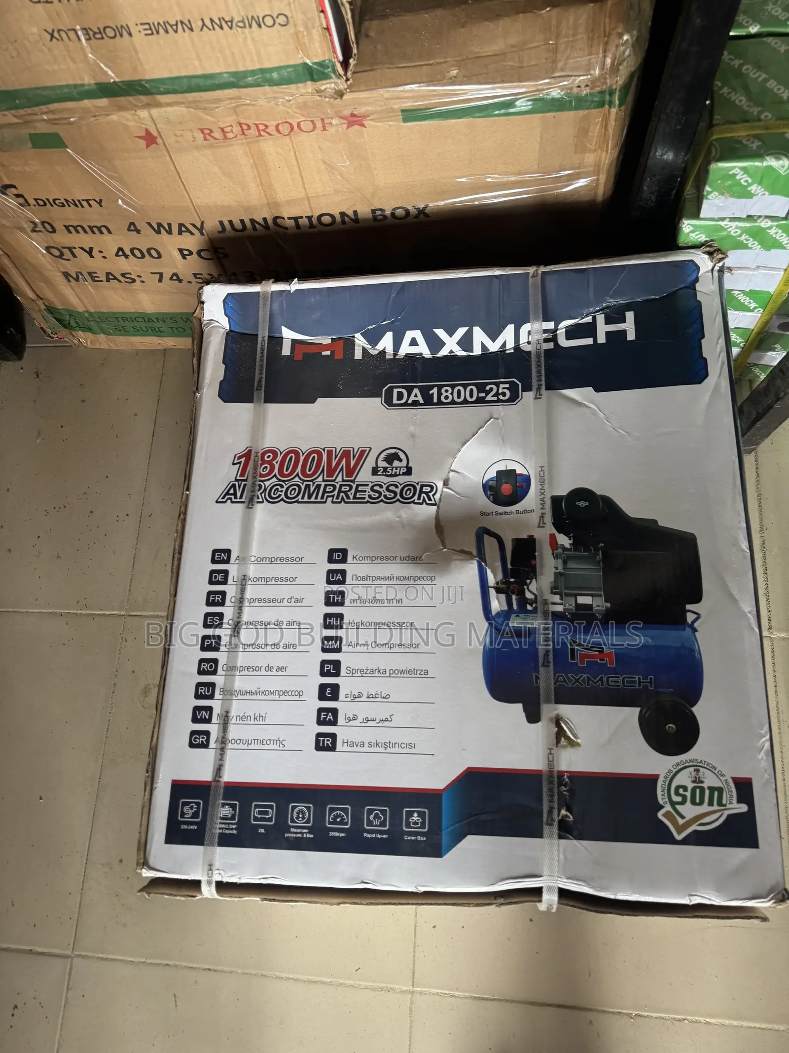 Air Compressor 25L (Maxmech)