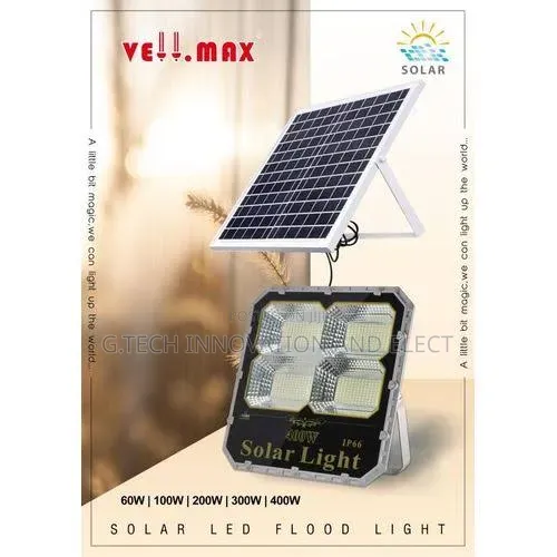 Solar Street With Separate Panels