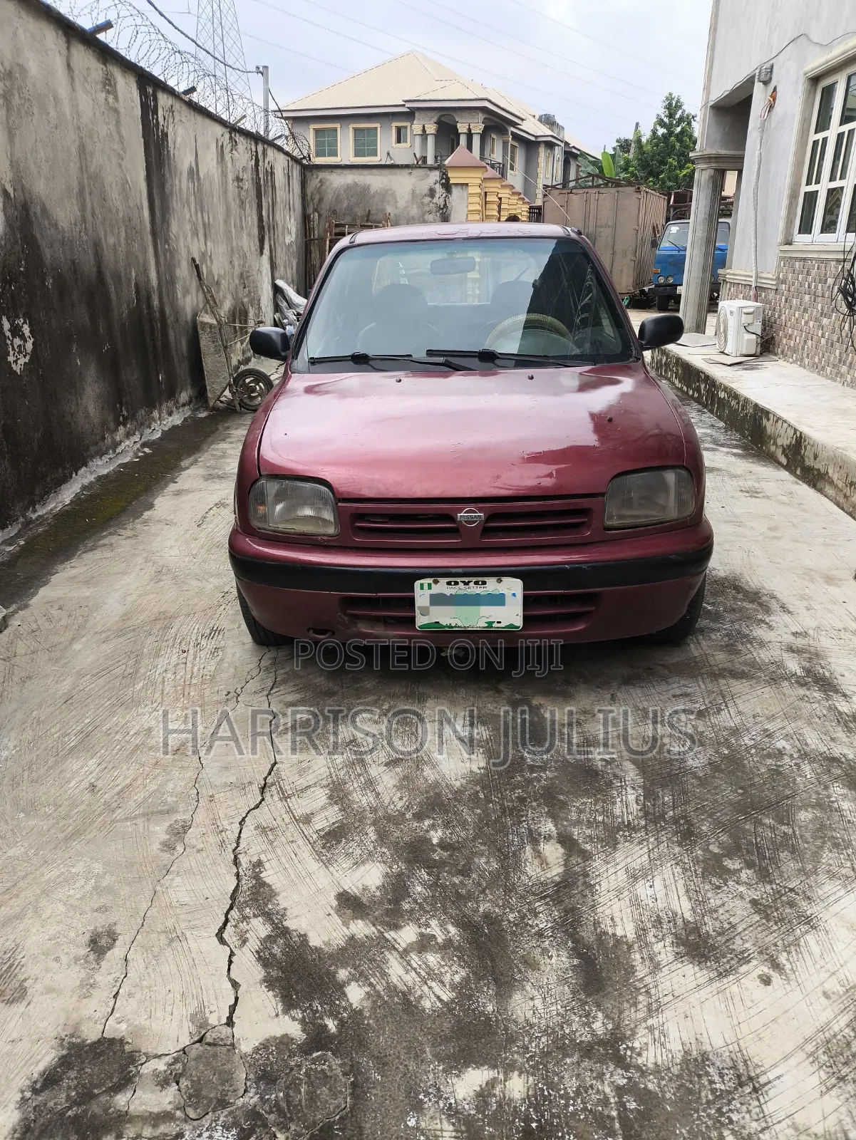 Nissan Micra 2003 Maroon