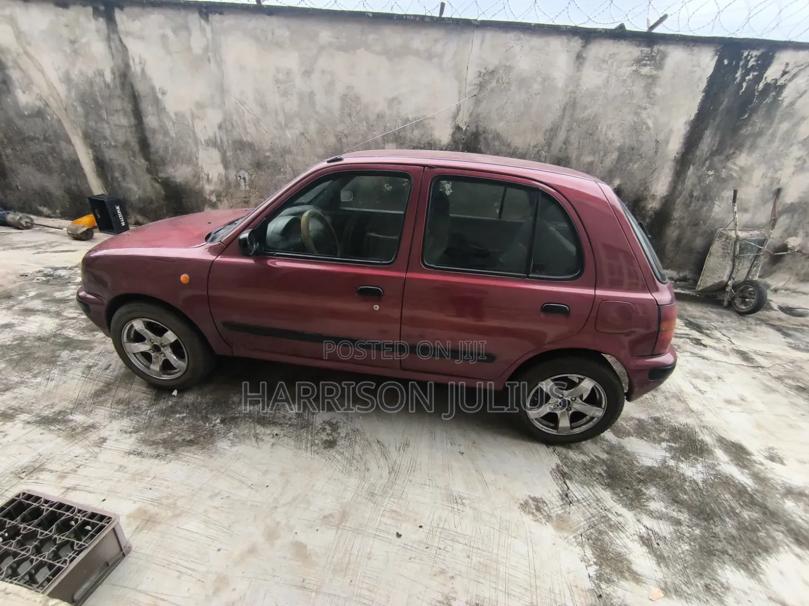 Nissan Micra 2003 Maroon