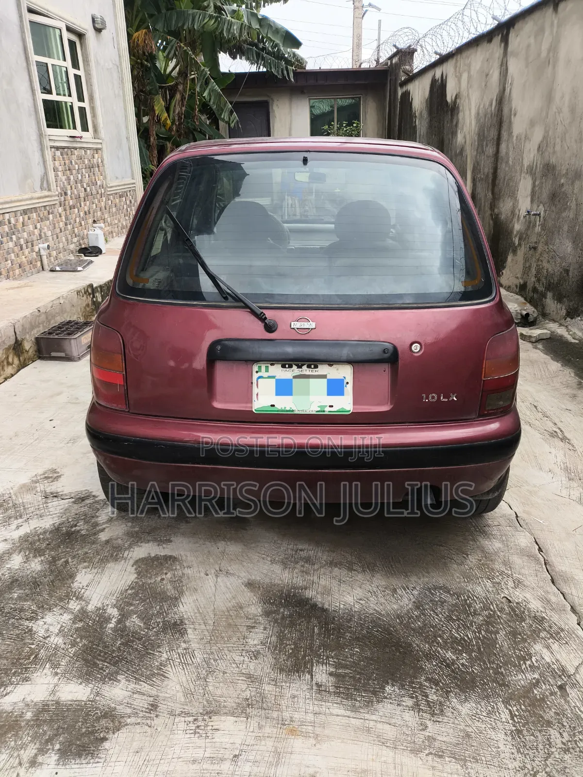 Nissan Micra 2003 Maroon
