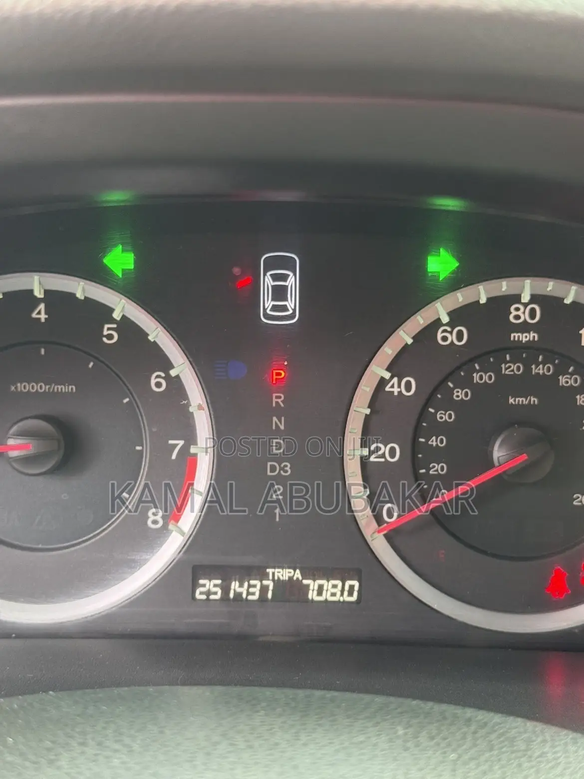 Honda Accord 2009 Blue