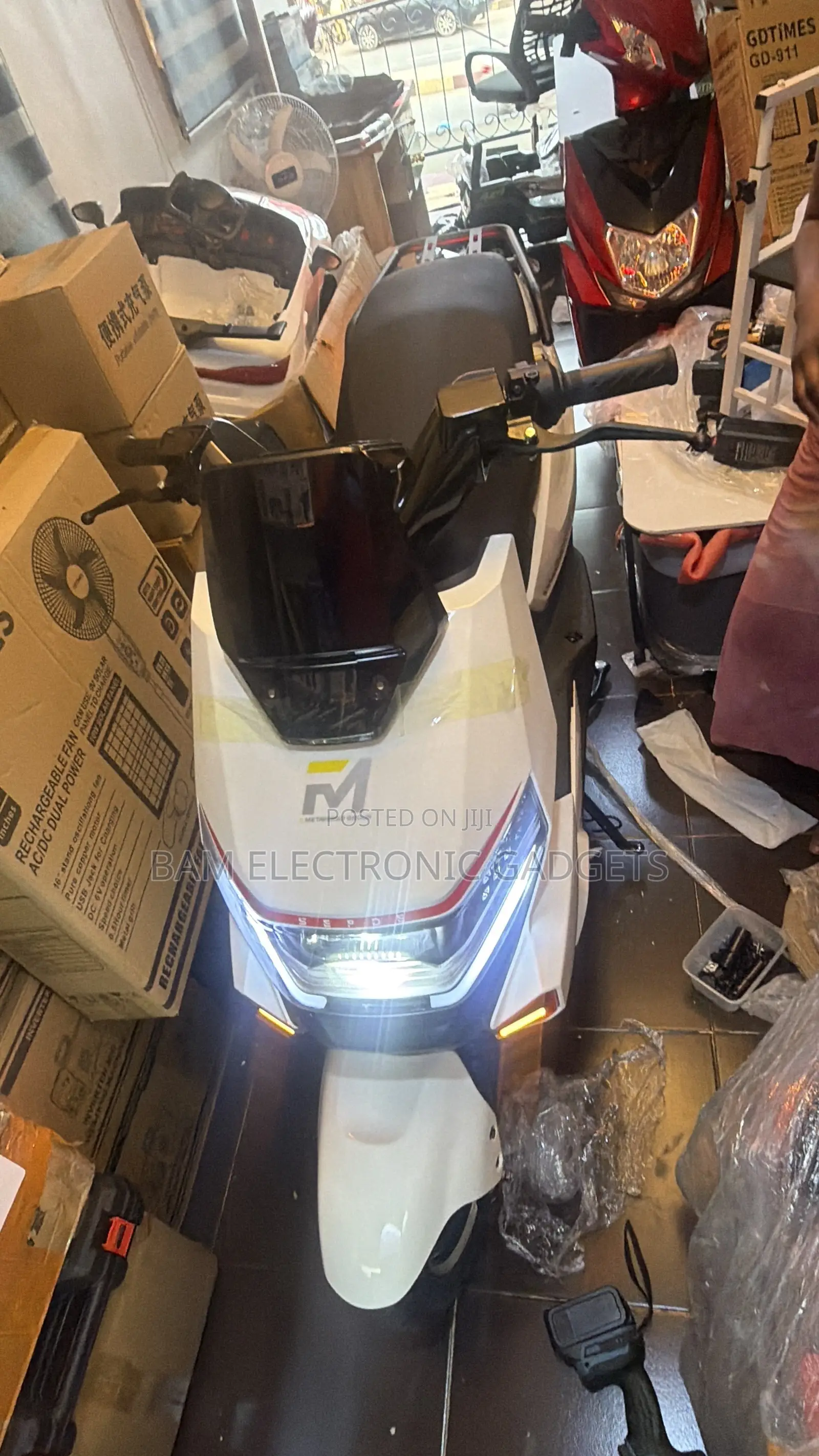 New Motorcycle 2026 White
