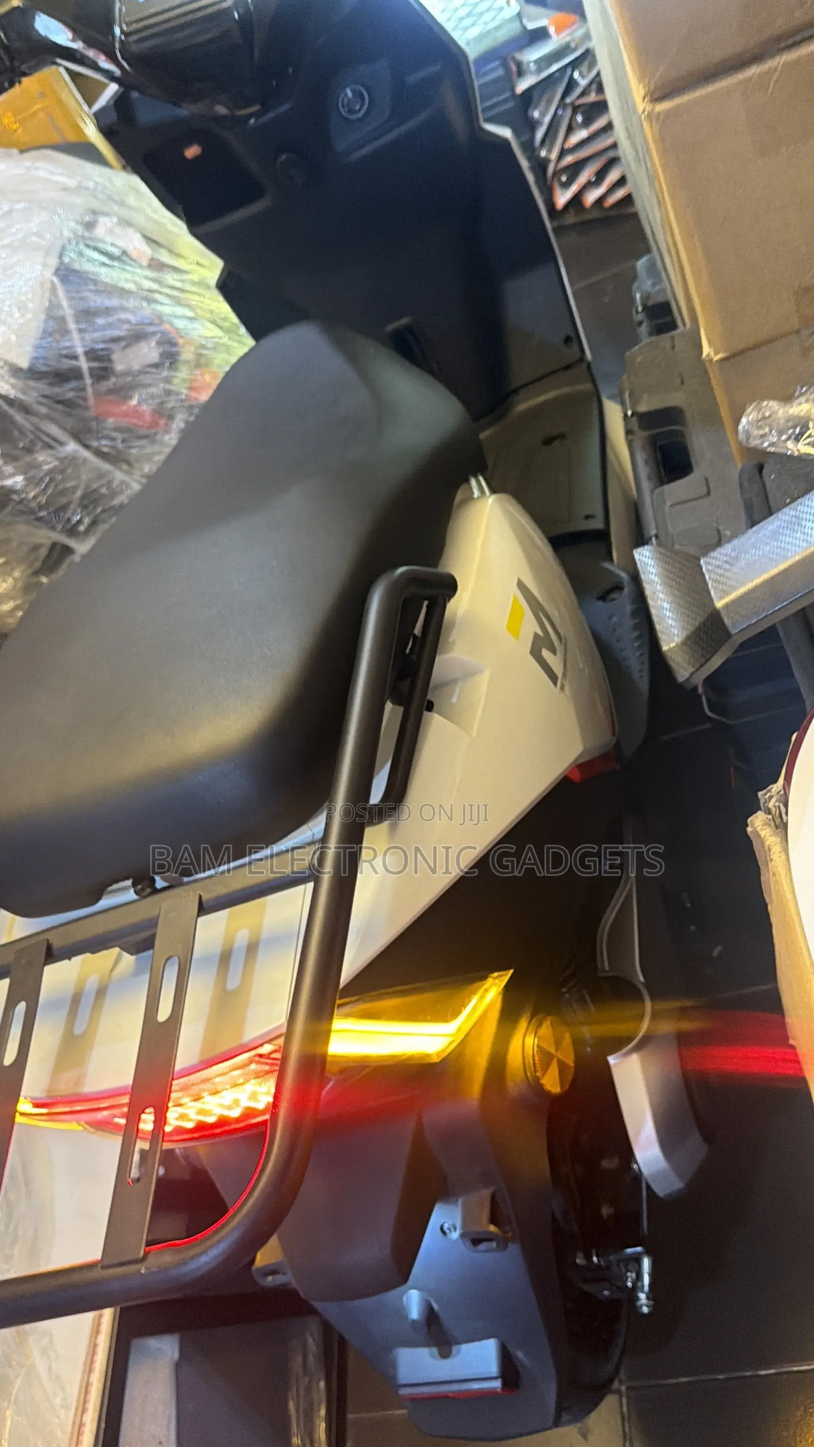 New Motorcycle 2026 White