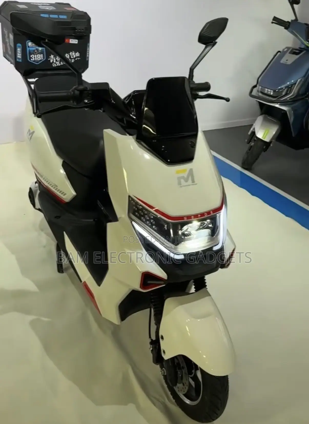 New Motorcycle 2026 White