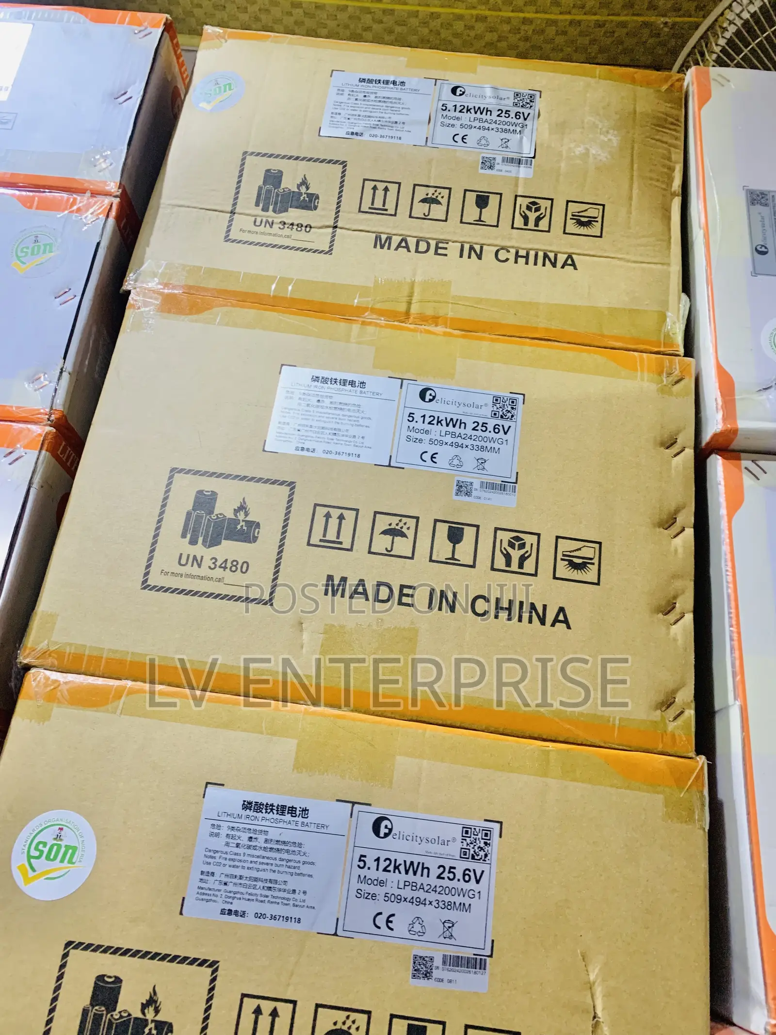 Felicity Lithium Battery 5.12 KWH