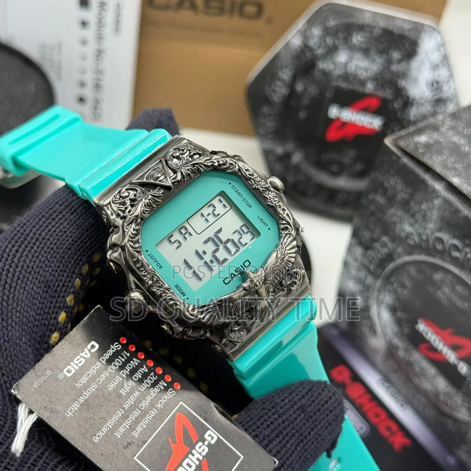 High Quality G-Shock Rubber Strap