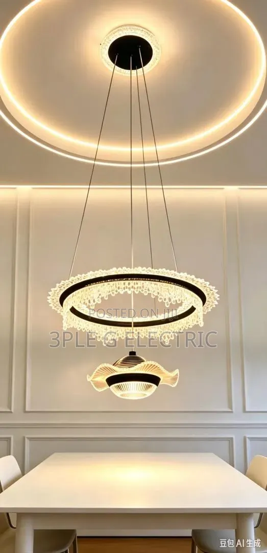 Futuristic Single Pendant Light