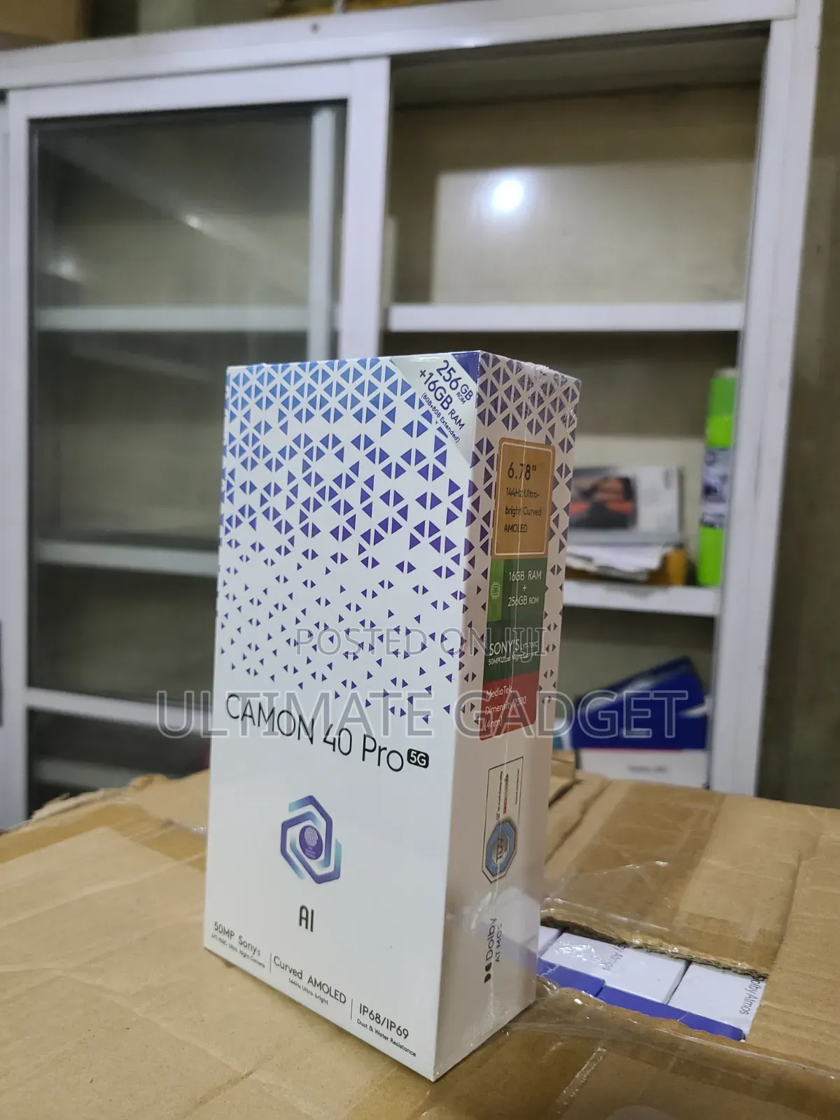 New Tecno Camon 40 Pro 5G 256 GB