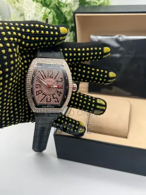 Luxury Men's Leather Wristwatch – Premium Elegant Design- 21000