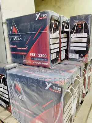 Flames Tubular Battery 220 Ah