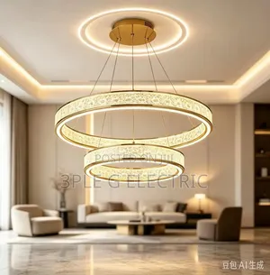 Luxury LED Chandelier for Sitting Room and Bedroom
