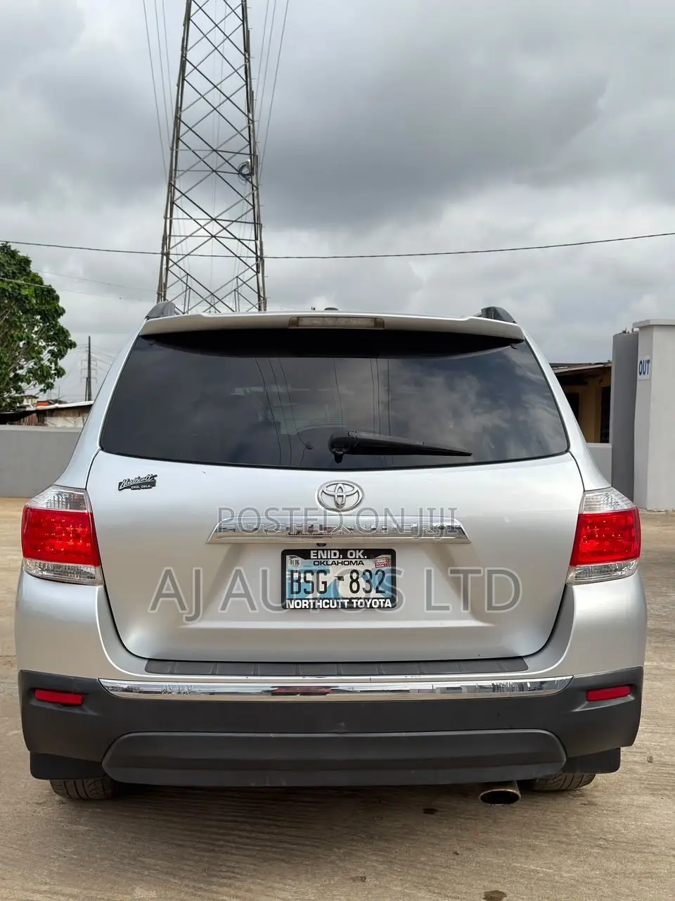 Toyota Highlander Limited 2012 Silver