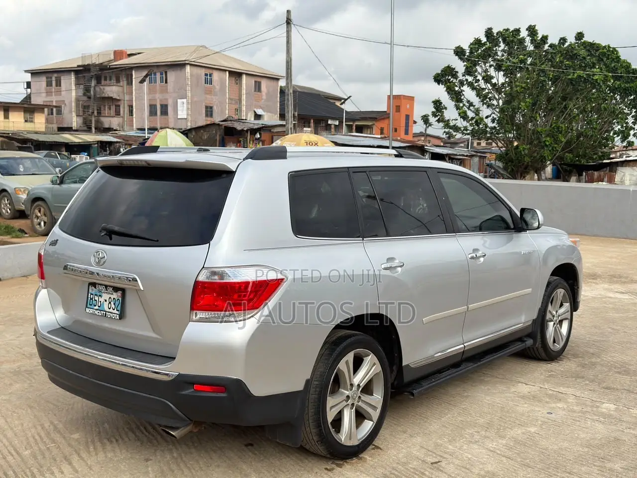 Toyota Highlander Limited 2012 Silver