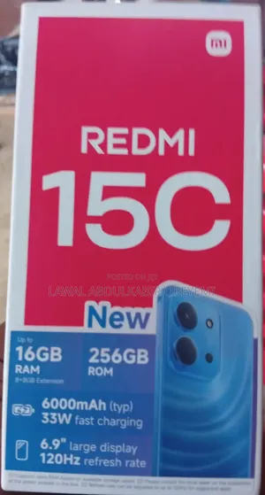 Xiaomi Redmi 15C 256 GB Black