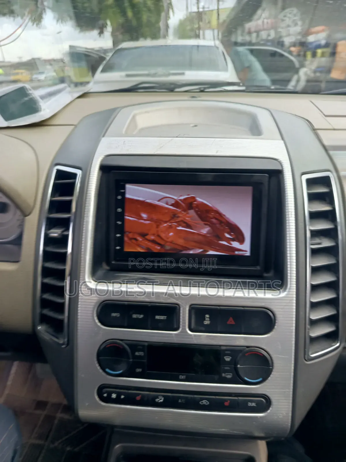 Ford Edge 2008 Model Android Screen With GPS Navigation (Map)