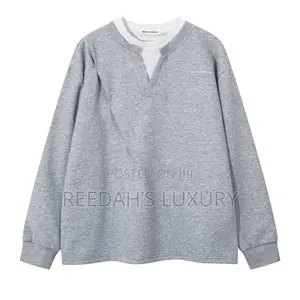 AICE NUTSHELL Double Layer Sweatshirt.