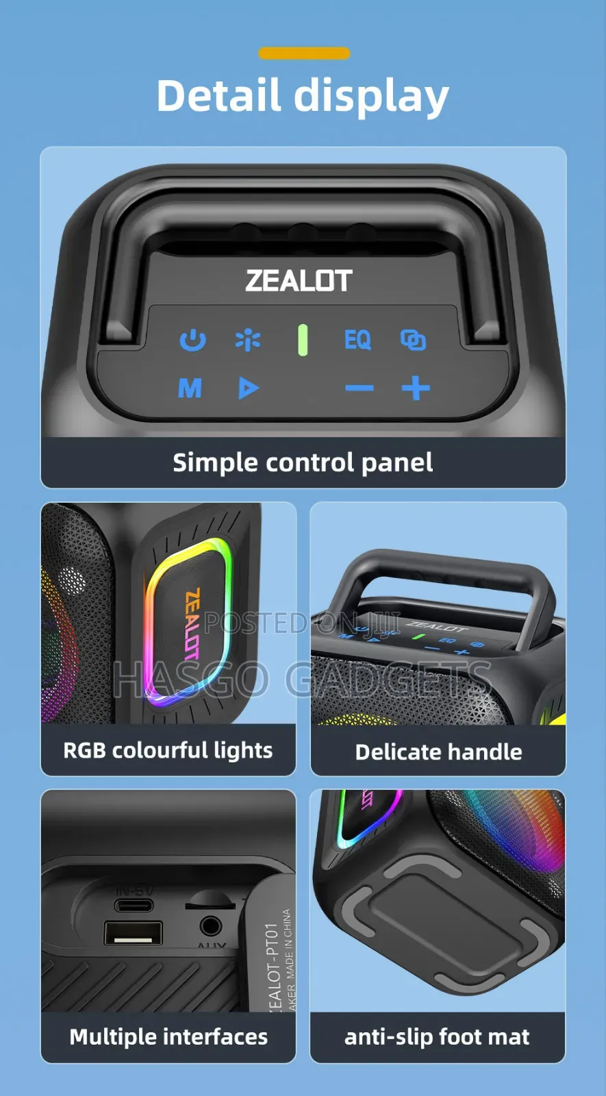 Zealot Speaker