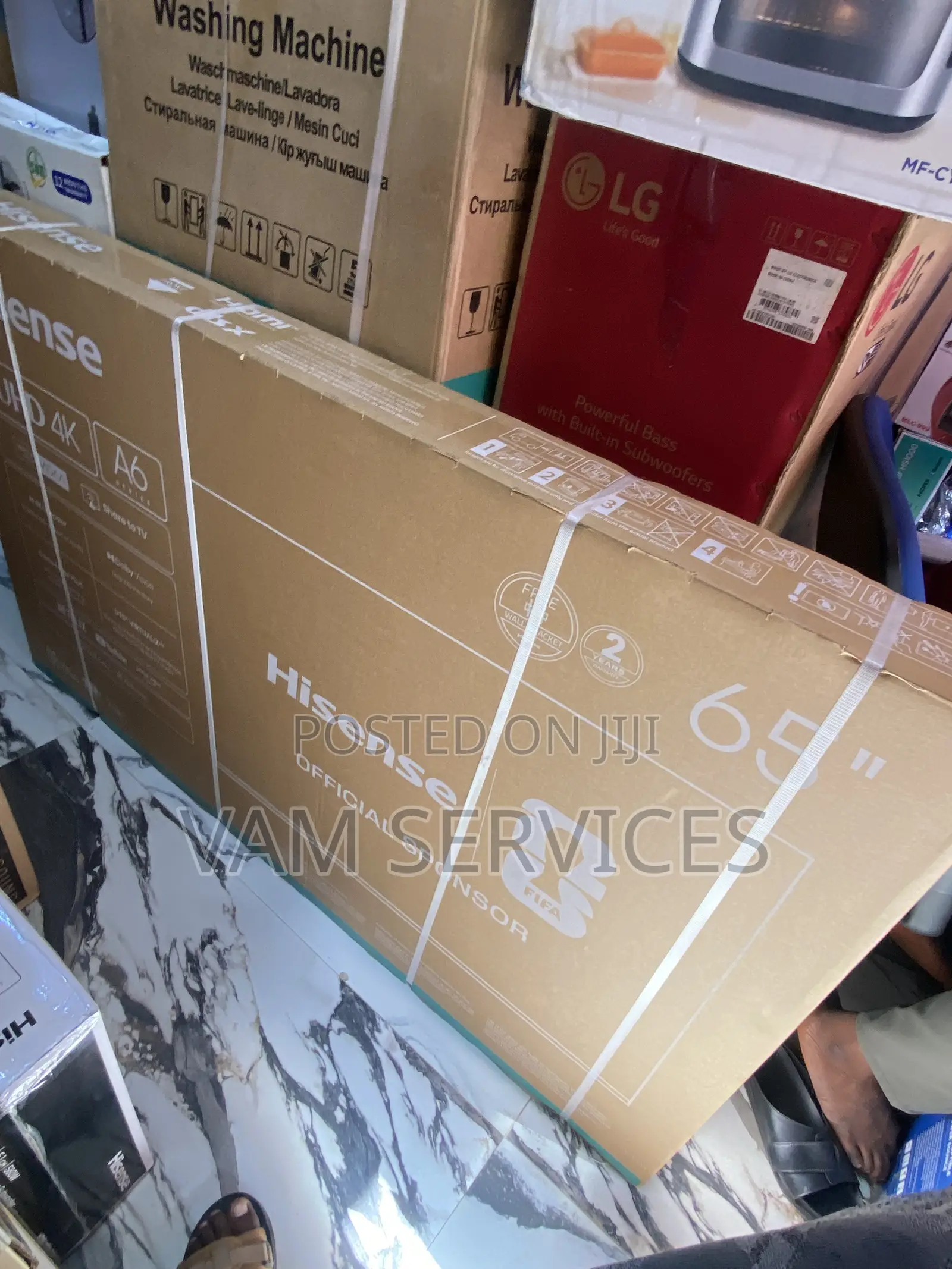 65” Hisense Smart TV