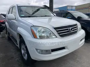 Lexus GX 470 Sport Utility 2005 White