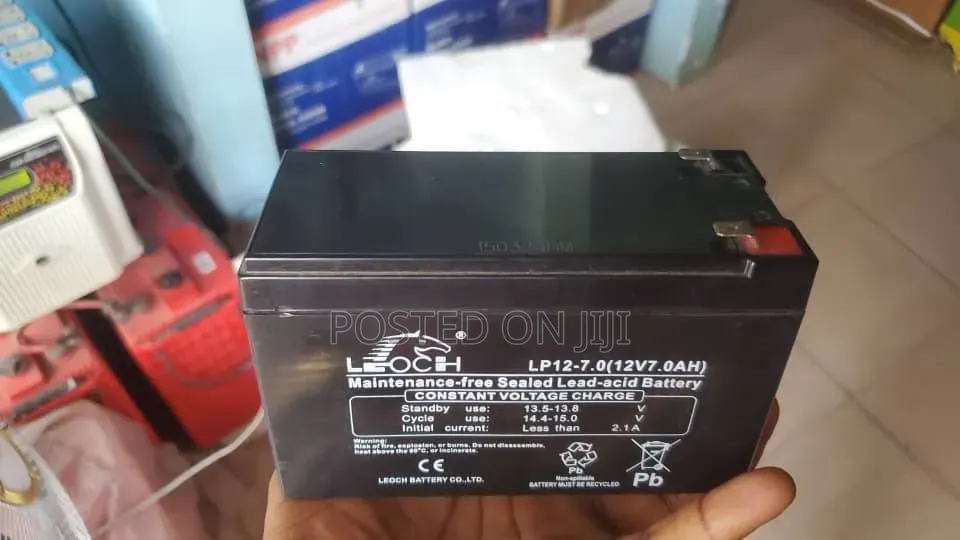 LEOCH 9ah 12v Deep Cycle UPS Battery