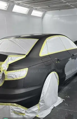Clean Spray, Fresh Look!  DM for Quality Car Painting.”