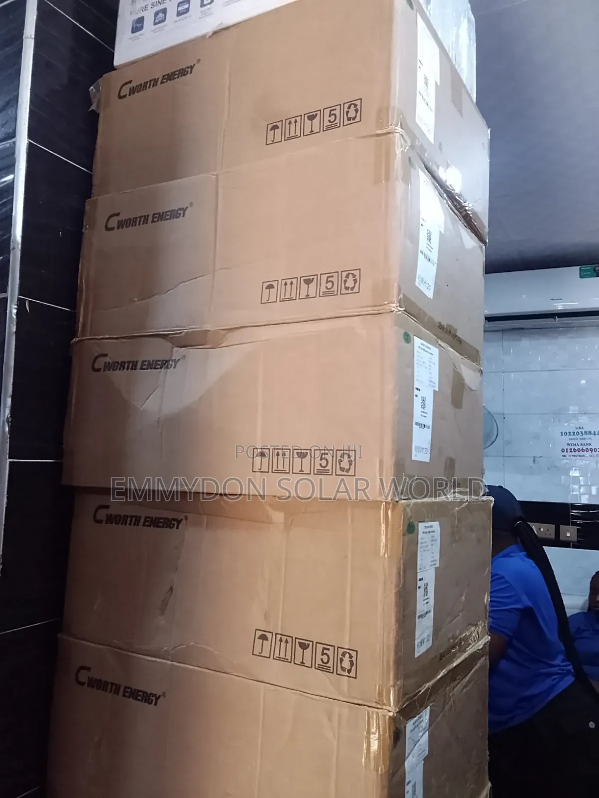 C Worth Solar Hybrid Inverter 4kva 24v