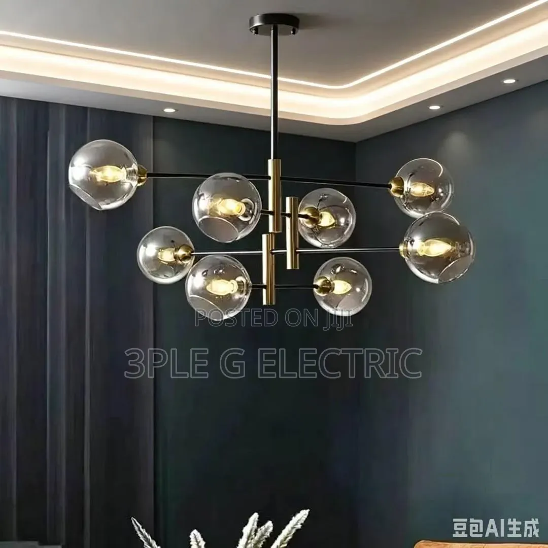 By 8 Glass Chanderlier