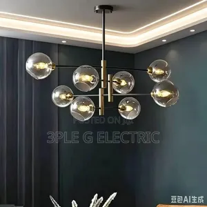 By 8 Glass Chanderlier