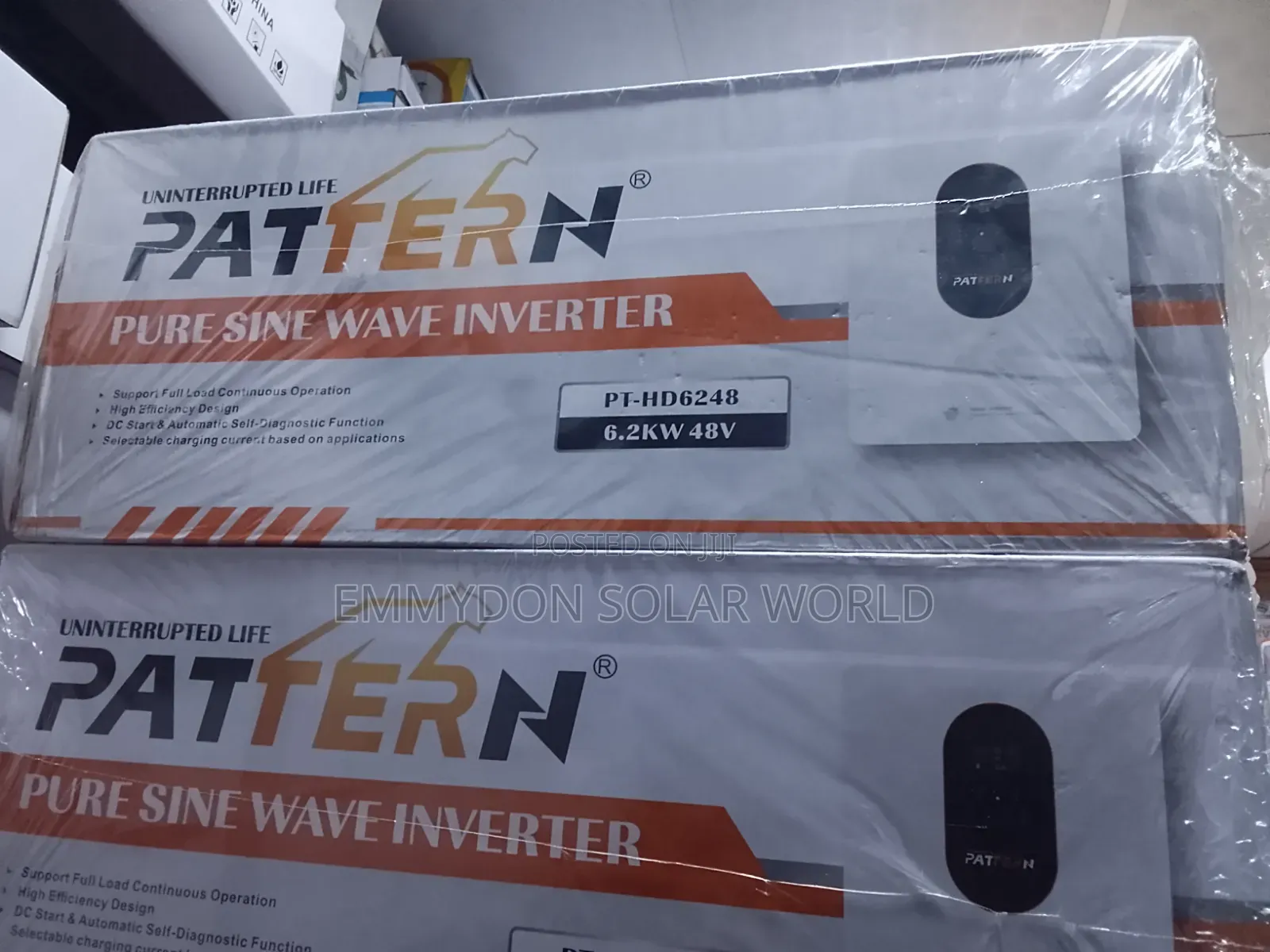 PATTERN SOLAR Hybrid Inverter 6.2kva 48v Non Parallel