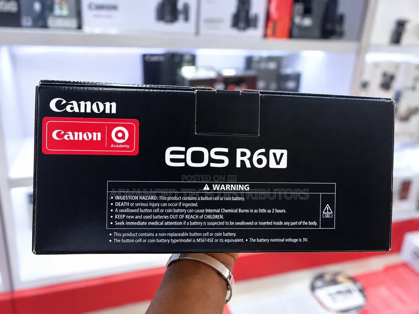 Canon Eos R6v Body Camera