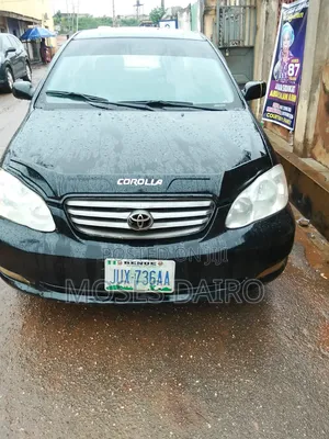 Toyota Corolla 2004 Black