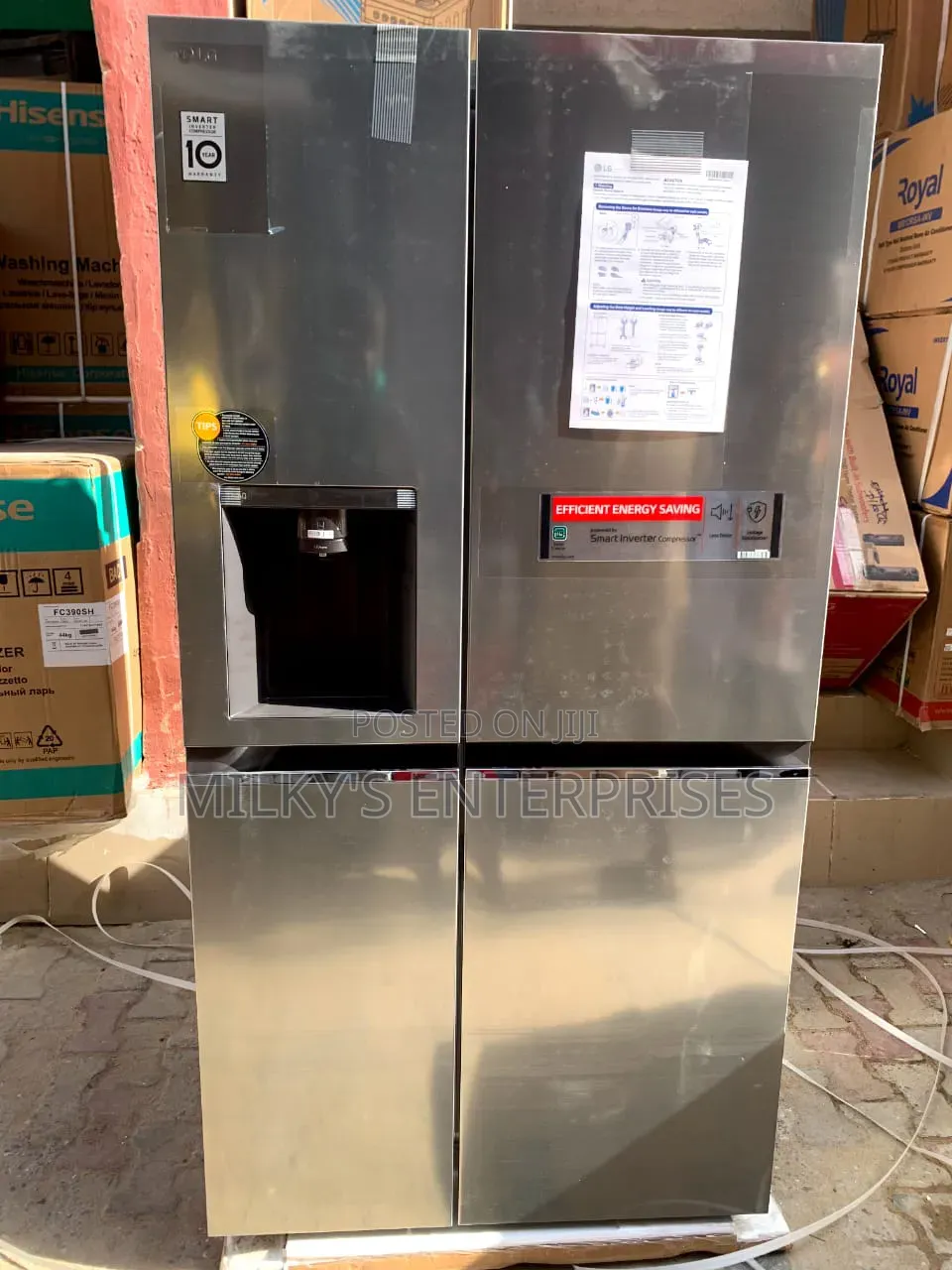Original LG Side by Side With Water Dispenser Ice Maker