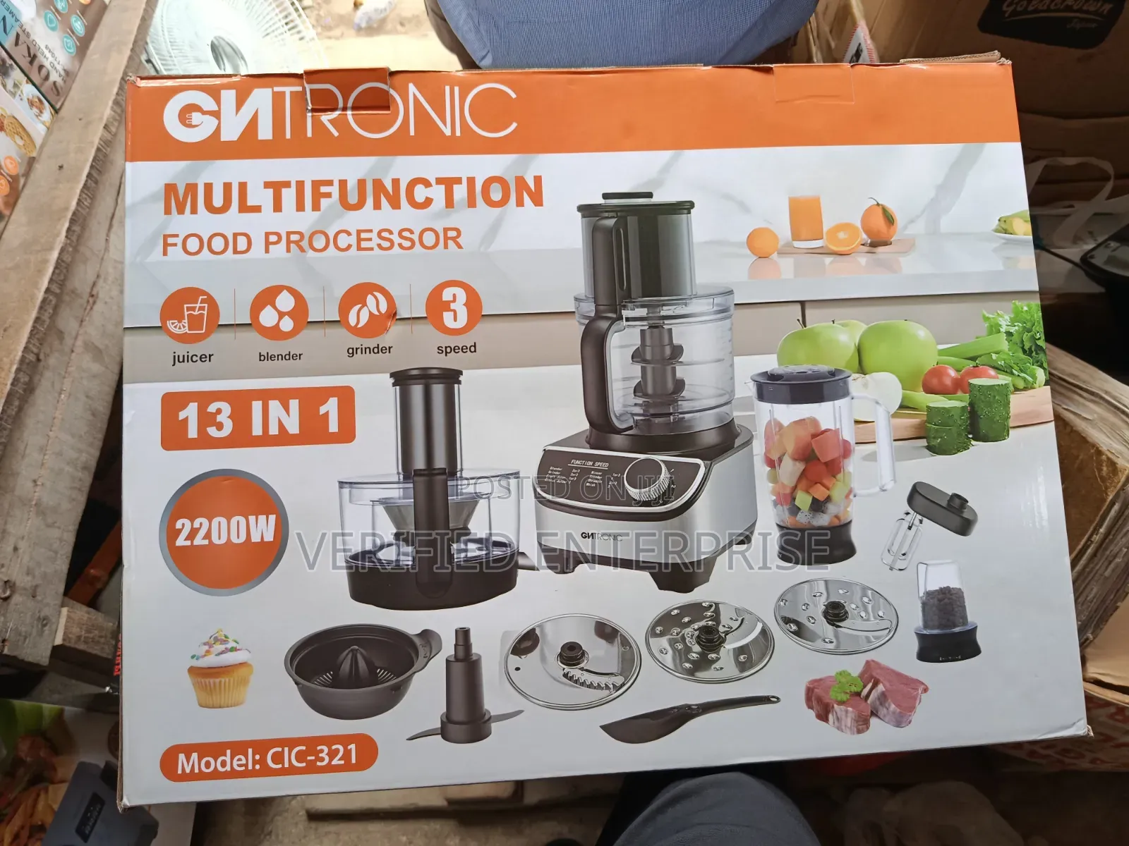 Ciatronic Food Processor- 13 in 1