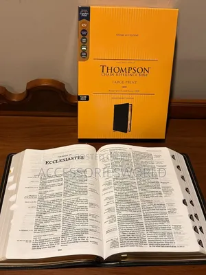 Thompson Chain Reference Bible, Genuine Leath