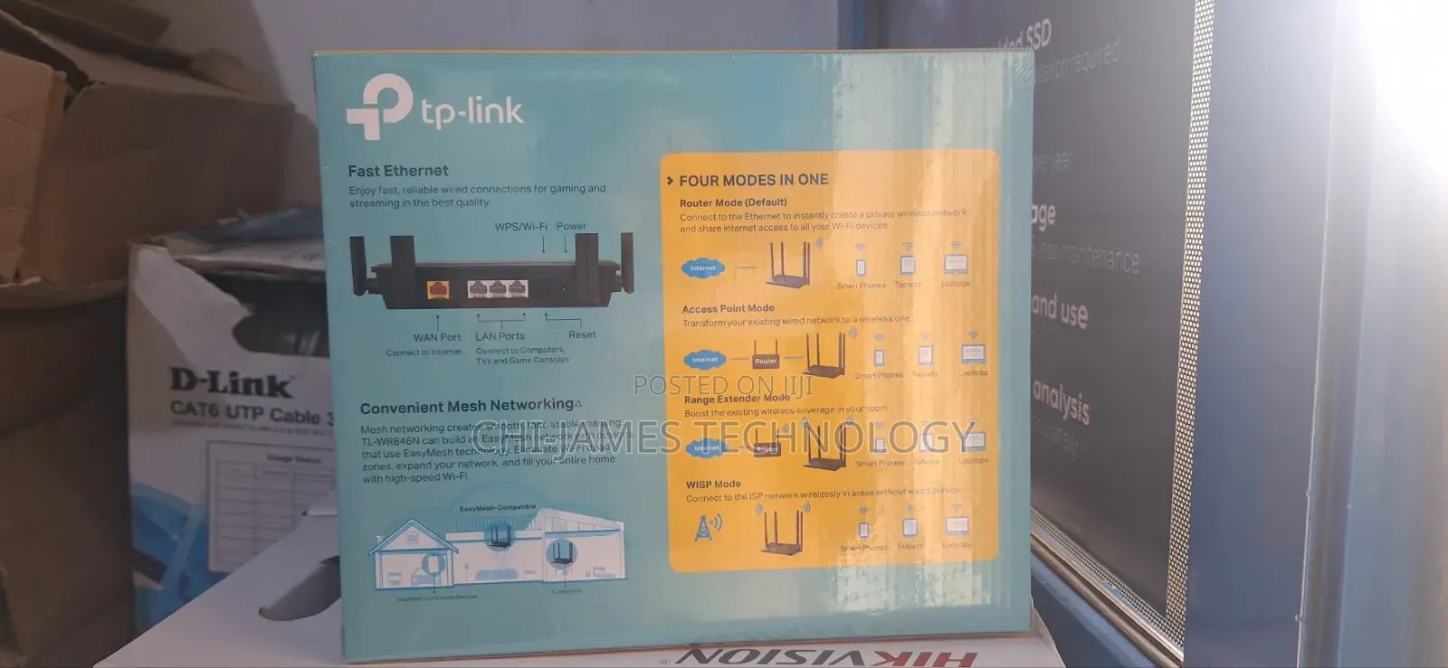 TP-Link 300mbps Multi-Mode Wifi Router TL-WR846N