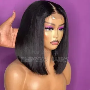 12" DD Human Hair Bob