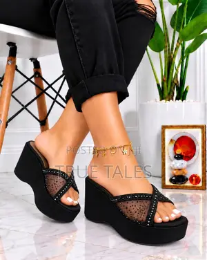 Ladies Wedge Slippers