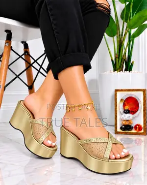 Ladies Wedge Slippers
